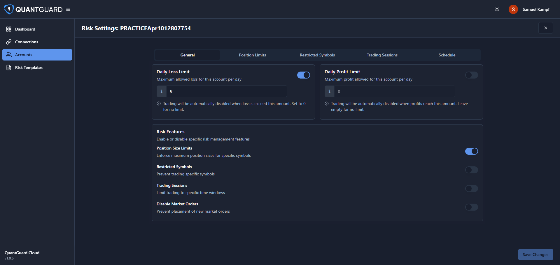 Screenshot showing Auto DLL Enforcement